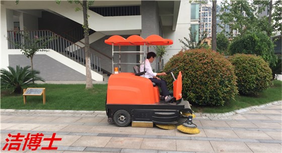 潔博士電動掃地車用戶現場 潔博士電動掃地車用戶現場
