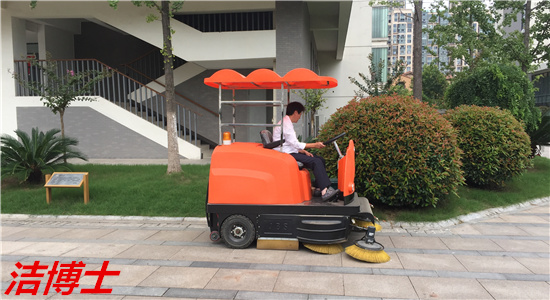 潔博士電動掃地車用戶現場 潔博士電動掃地車用戶現場