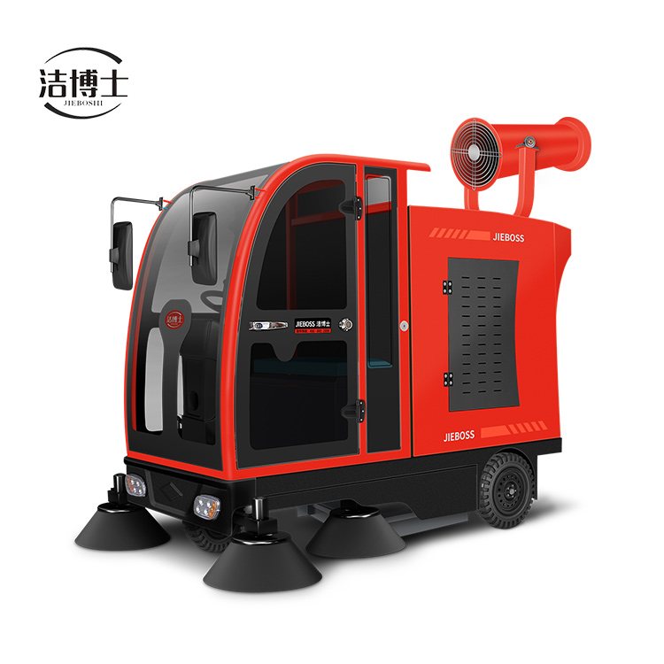 全封閉電動(dòng)掃地車1900B霧炮款 全封閉電動(dòng)掃地車1900B霧炮款